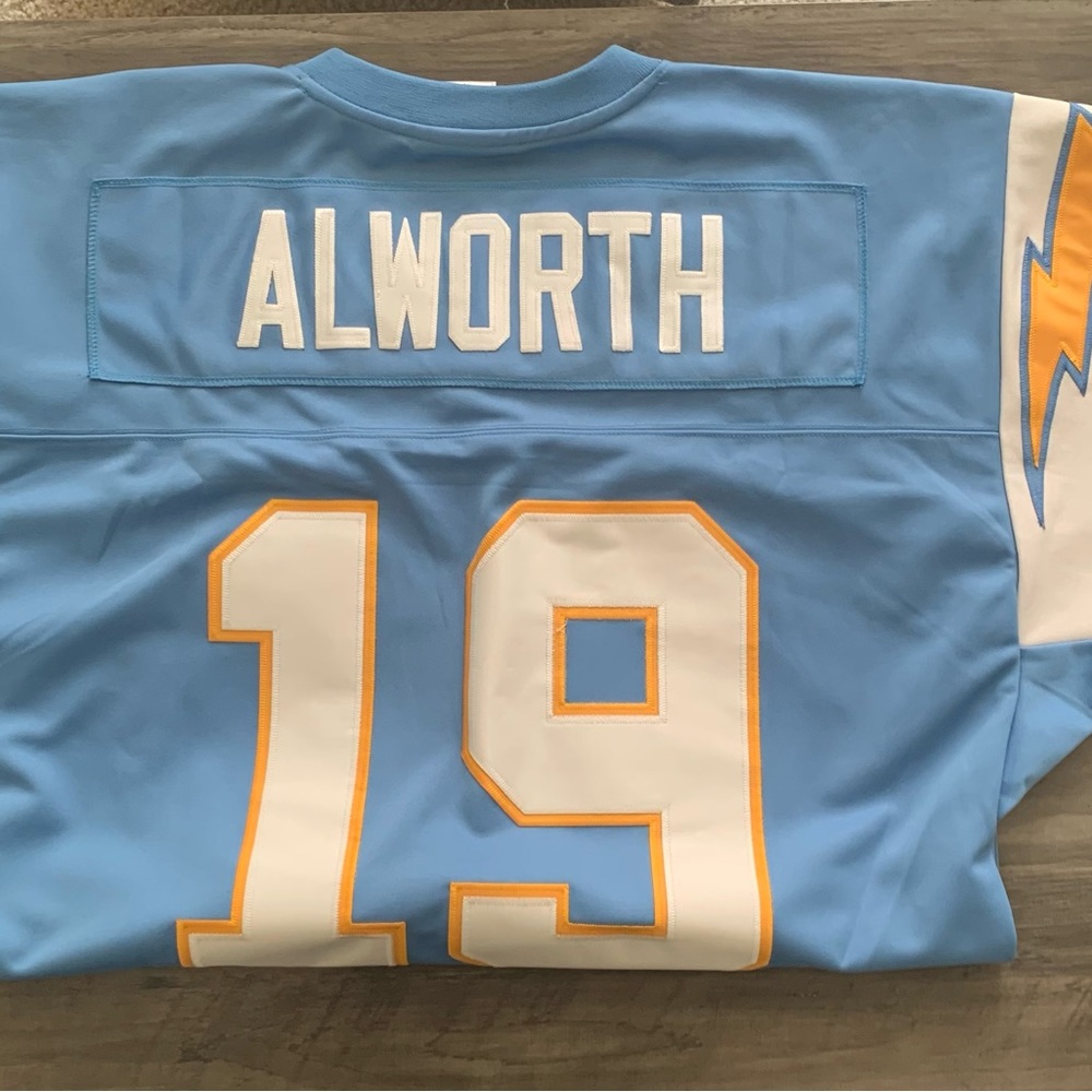 NFL Chargers Throwback Edition Lance Alworth Jersey size 48
